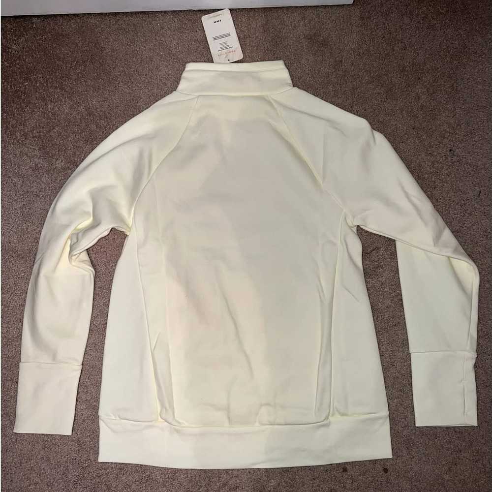 New Fabletics Zaylee Funnel Neck Tunic Warm White size M - Picture 8 of 9